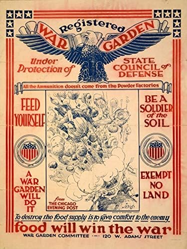 תמונות אינסופיות 1918 צילום: גן מלחמה רשום תחת הגנה / מועצת ההגנה של המדינה | מלחמת העולם / צילום וינטג